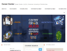 Tablet Screenshot of career.auca.kg